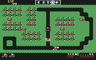 Mr. Do screenshot 4 for Commodore 64